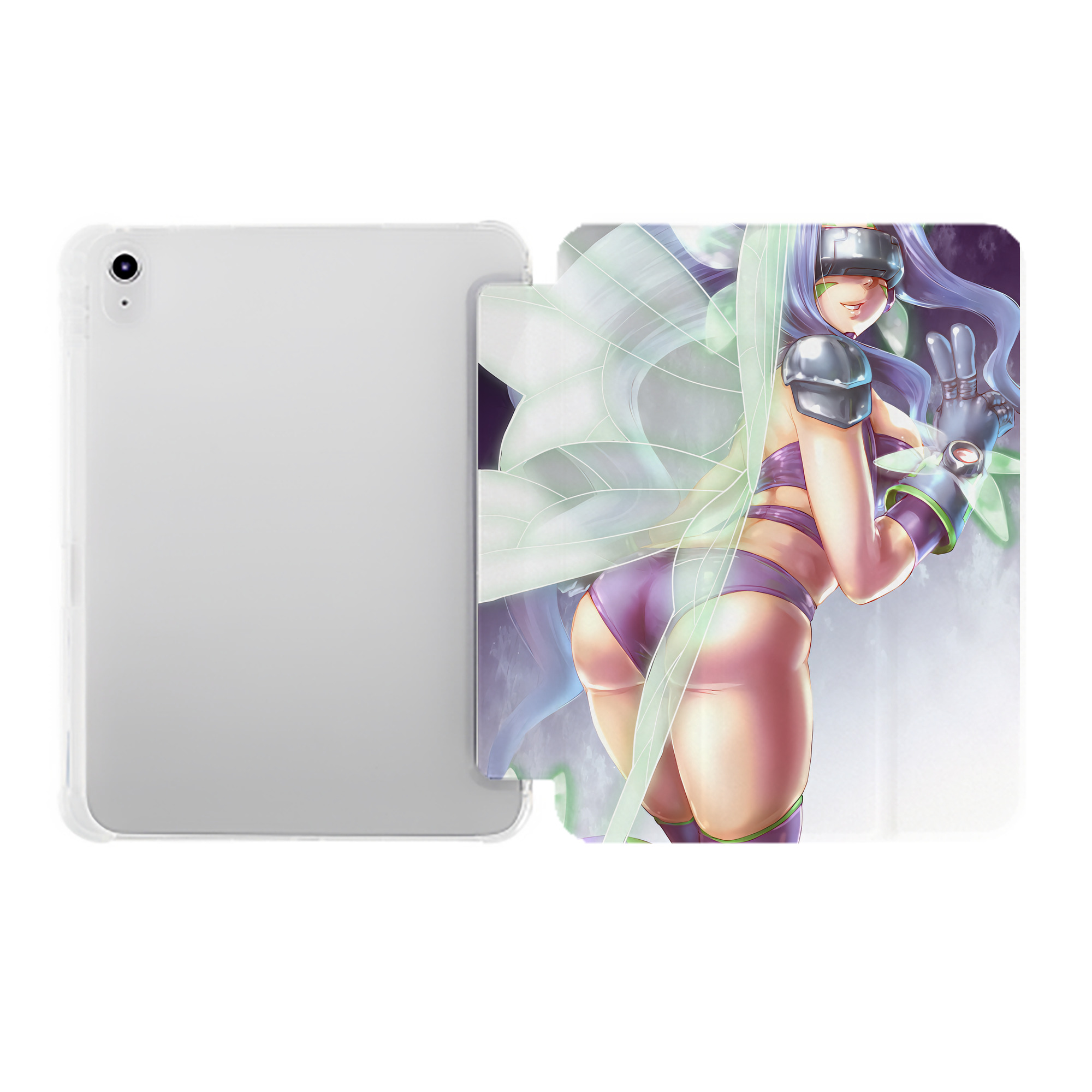 （画像用） Digimon デジタルモンスター/デジモン IPad ケース ペン収納付き 三つ折りスタンド PUレザー×シリコン 対応機種9.5/10.5/10.9インチ